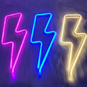 Striking Lightning Neon LED Lights