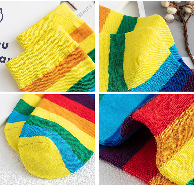 Kids Rainbow Socks