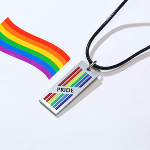 Pride Tag Necklace