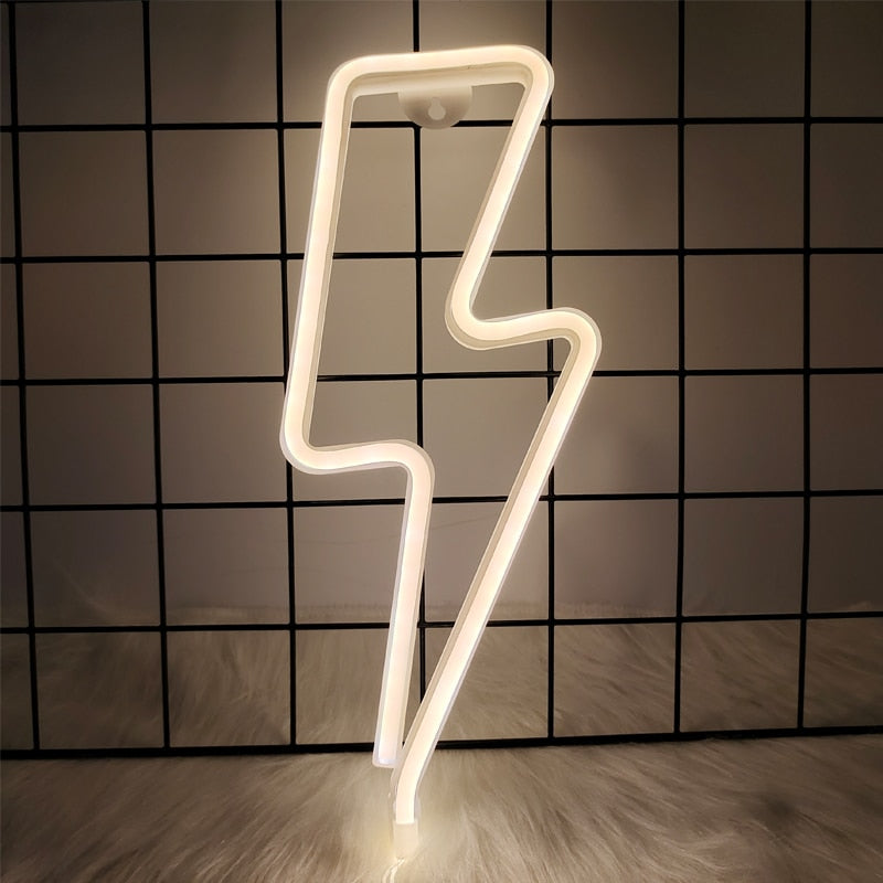 Striking Lightning Neon LED Lights