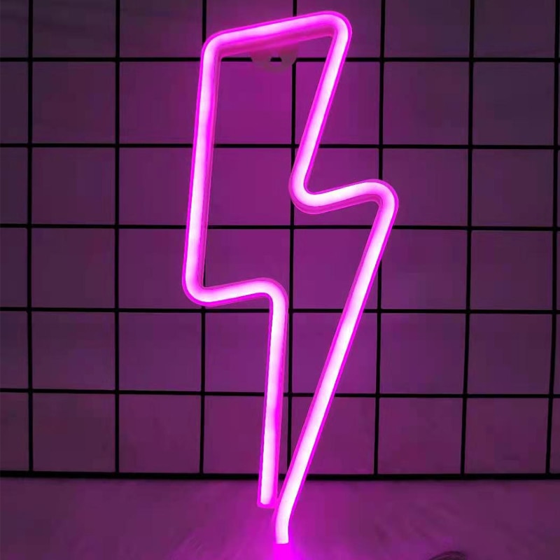 Striking Lightning Neon LED Lights