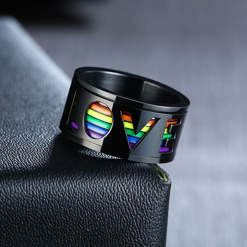 Pride Love Spinner Ring