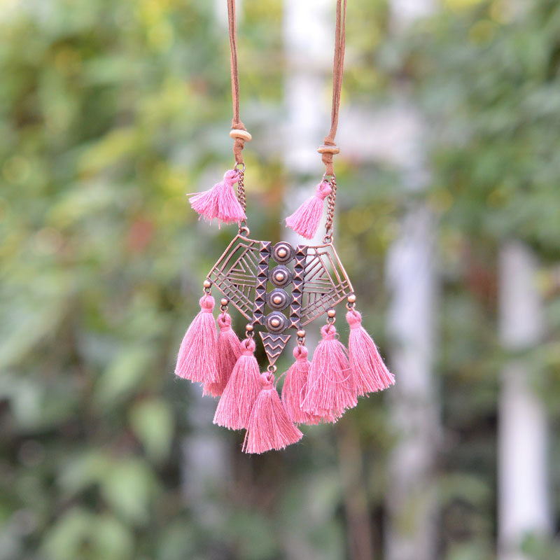 Bohemian Tassels Necklace