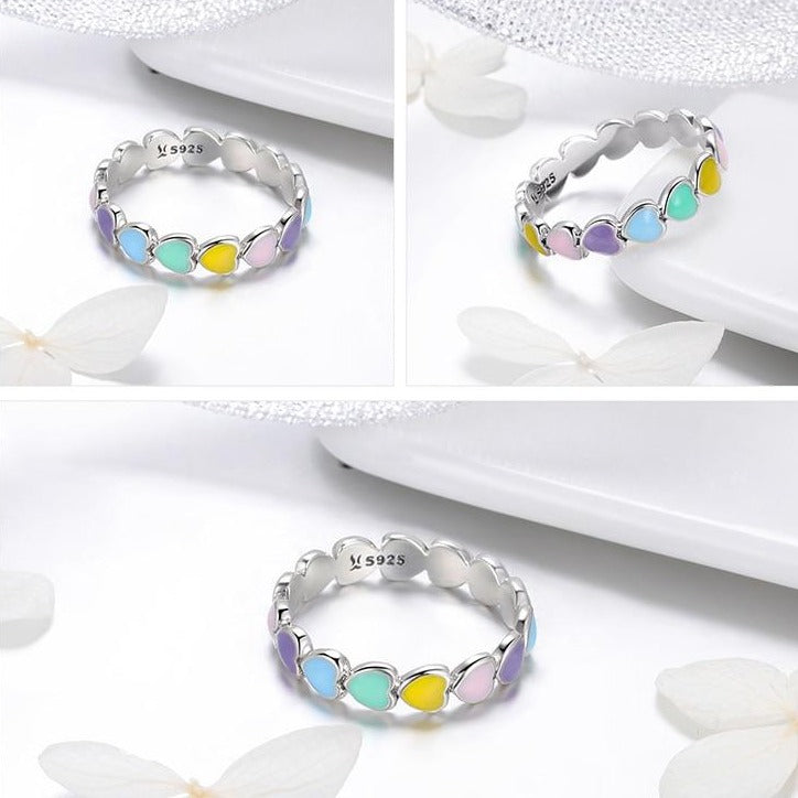 Pastel Sweethearts Ring