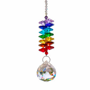 Rainbow Crystal Ball Prism Suncatcher