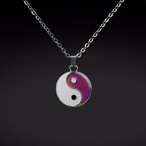 Yin Yang Mood Necklace & Ring