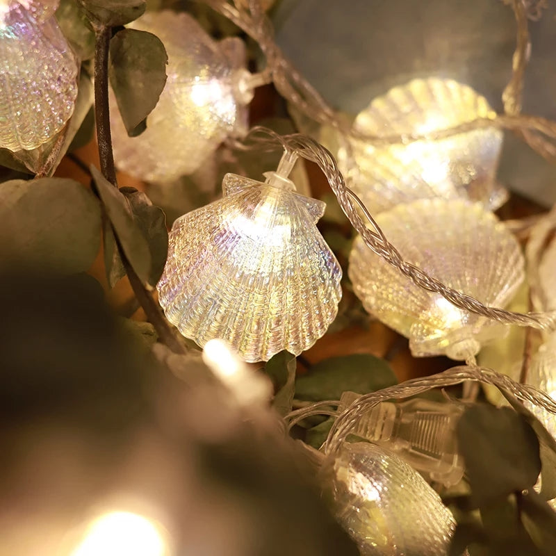 Mermaid Shells String Lights