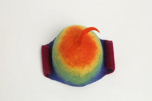 Rainbow Elf Wool Hat