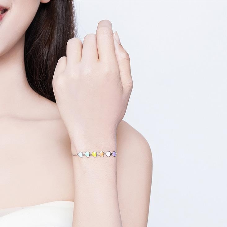 Pastel Sweethearts Slider Bracelet