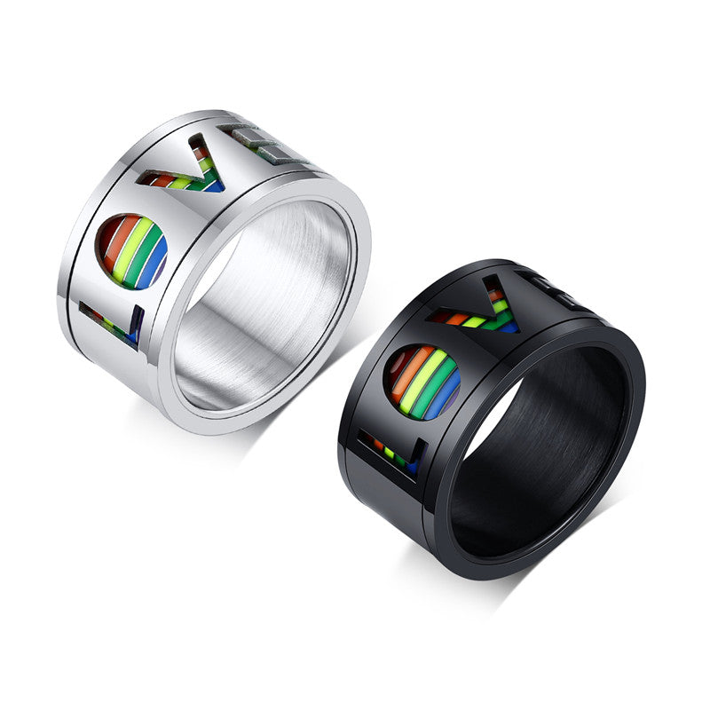 Pride Love Spinner Ring