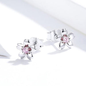 Spring Sakura Blossoms Earrings