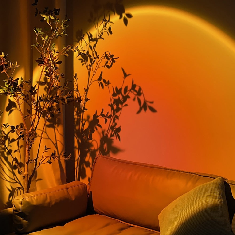 Golden Hour Projector Lamp