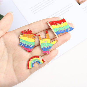 Love is Love Pride Enamel Pins