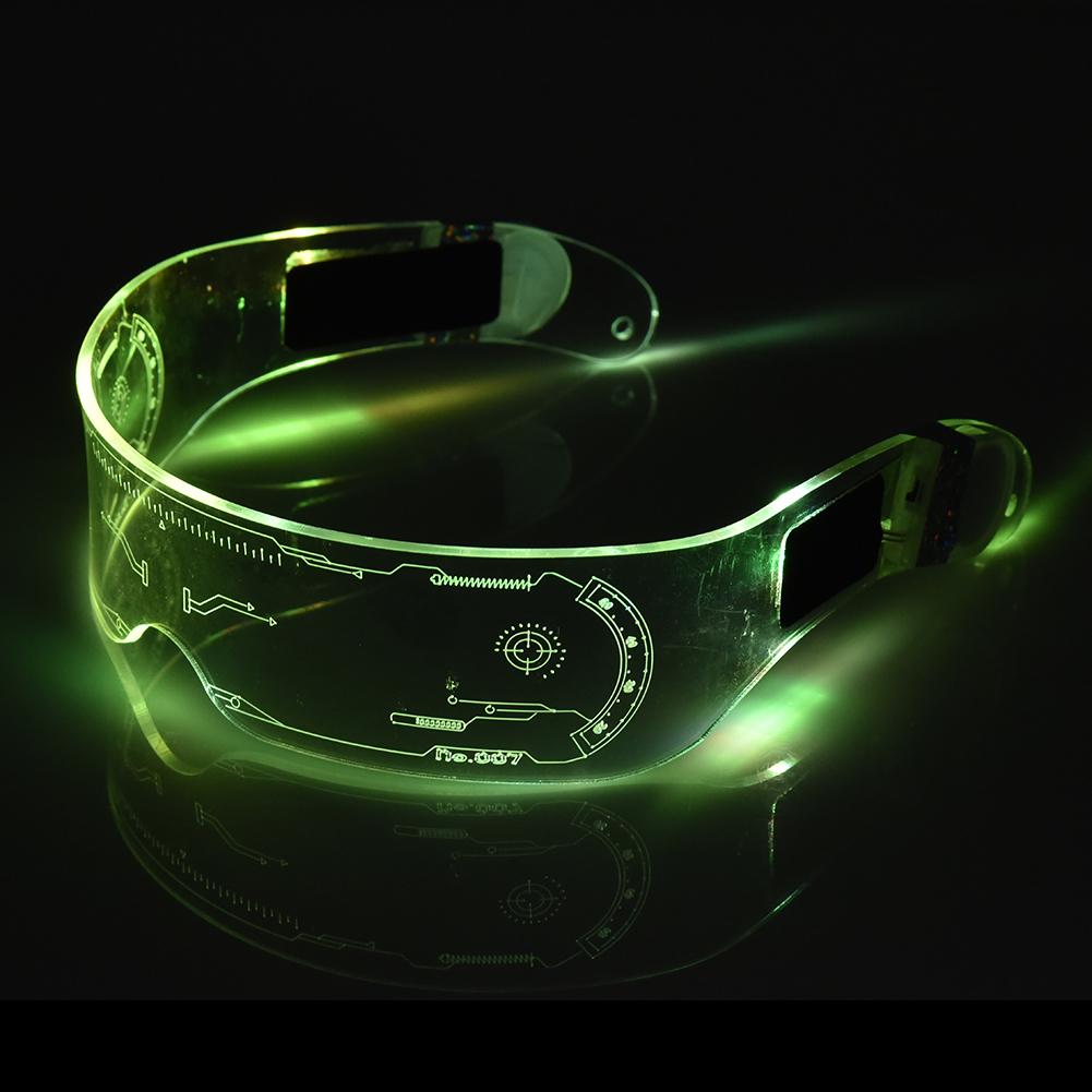 Cyberpunk LED Visor