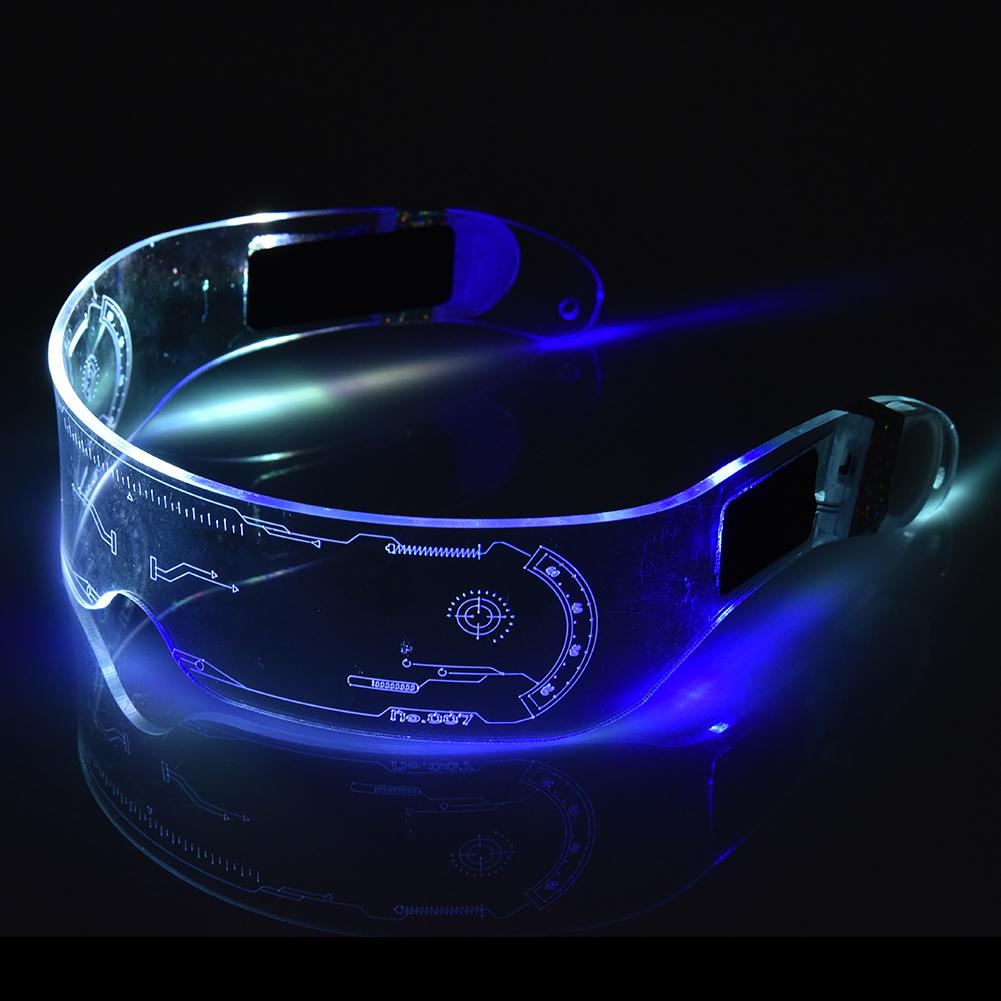 Cyberpunk LED Visor