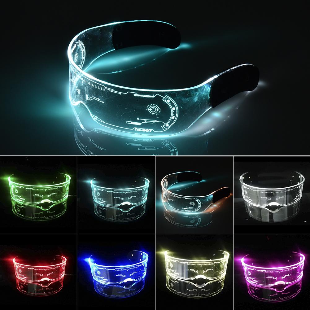 Cyberpunk LED Visor