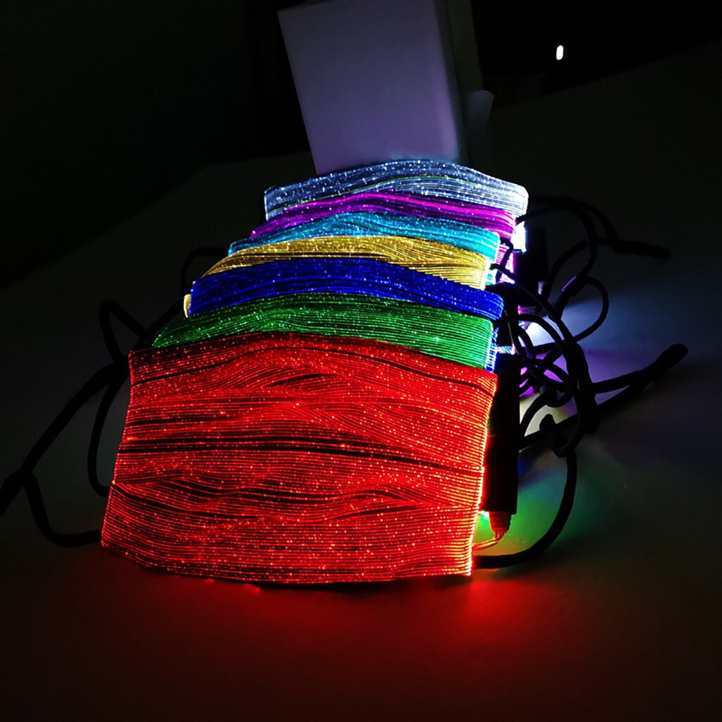 LED Color-Changing Face Mask