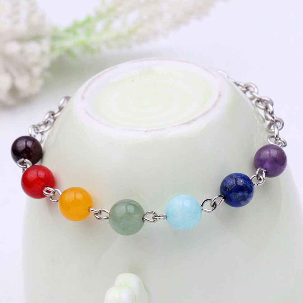 Rainbow Chakra Beads Bracelet