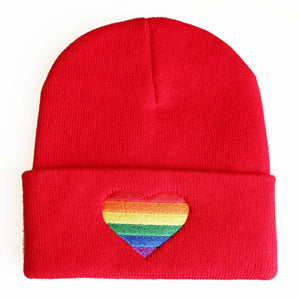 Pride Heart Beanie