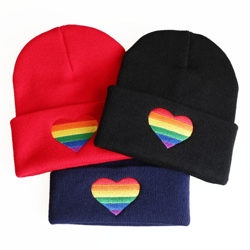 Pride Heart Beanie