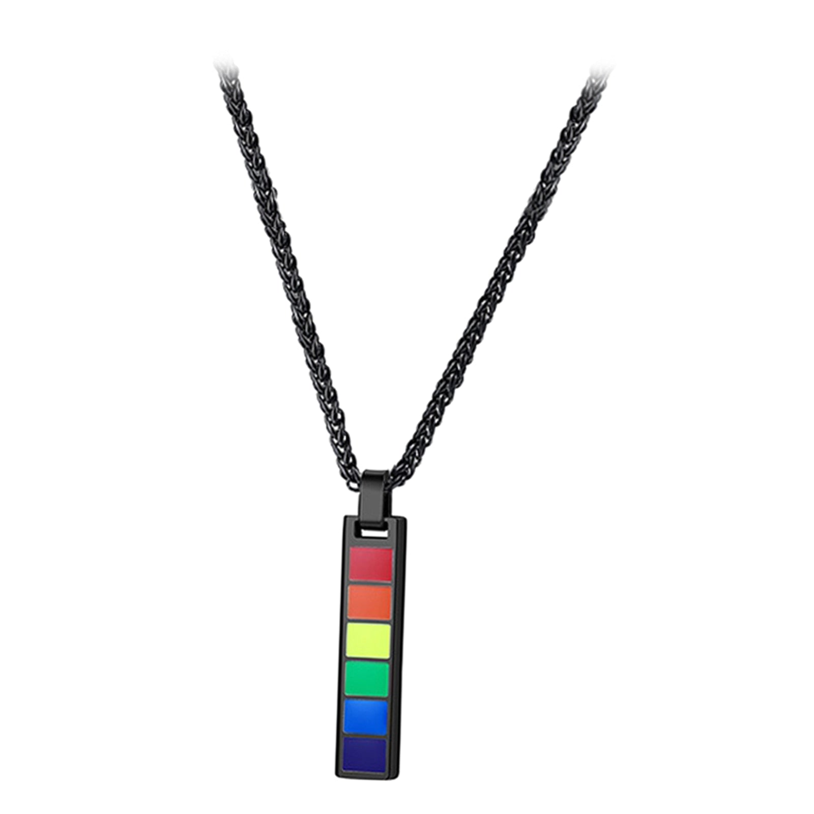 Pride Bar Tag Necklace