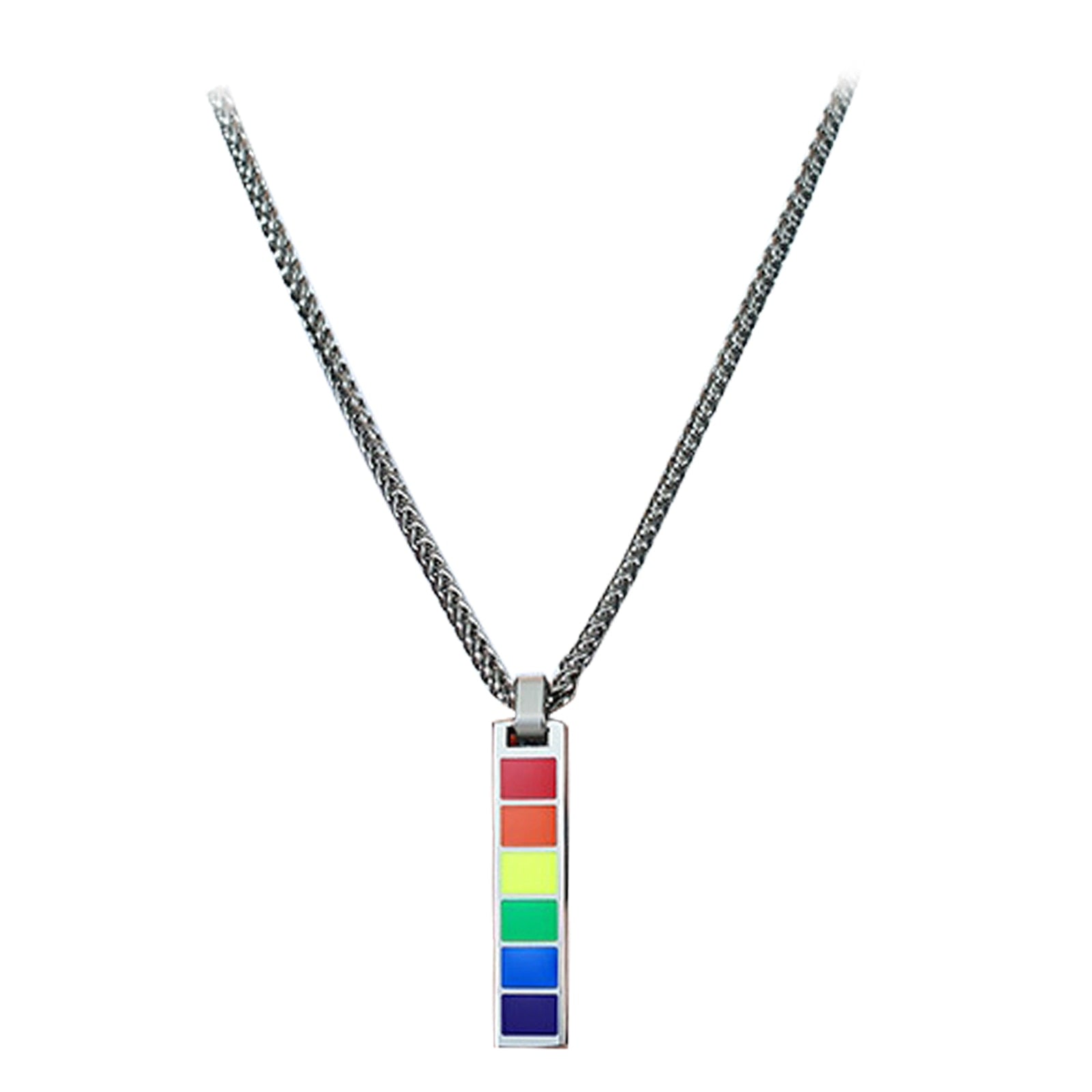 Pride Bar Tag Necklace