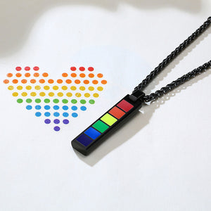 Pride Bar Tag Necklace