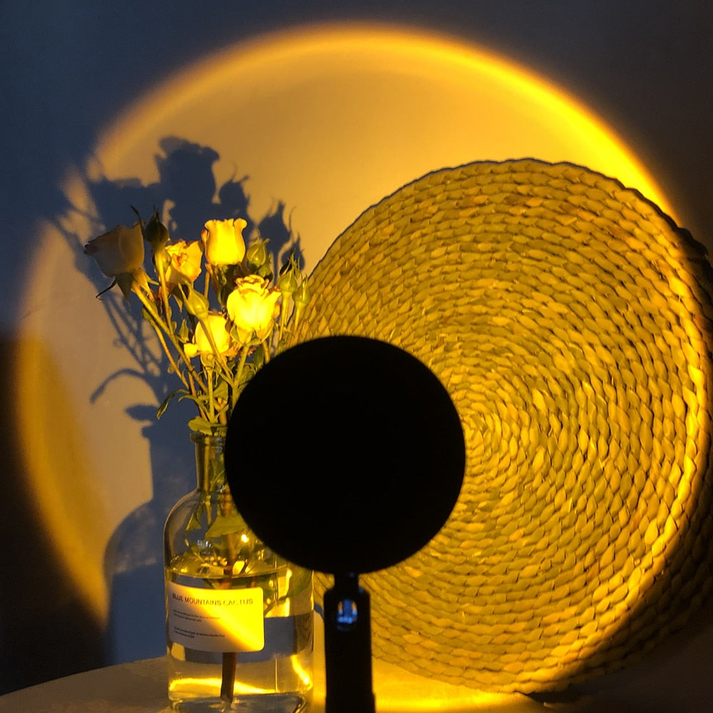 Golden Hour Projector Lamp