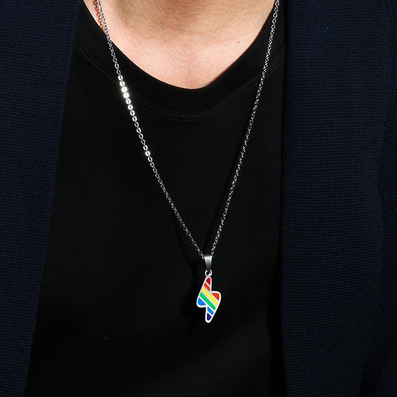 Pride Lightning Necklace