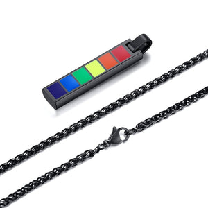 Pride Bar Tag Necklace