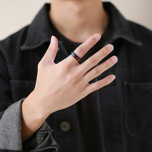 Rainbow Sweethearts Ring