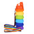 Collapsible Rainbow Silicone Bottle