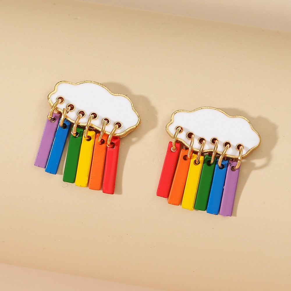 Leaky Pride Cloud Earrings