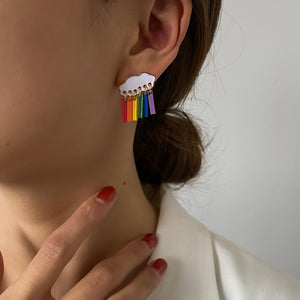 Leaky Pride Cloud Earrings