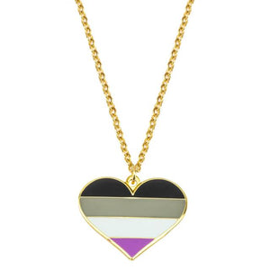 Pride Love Heart Necklace