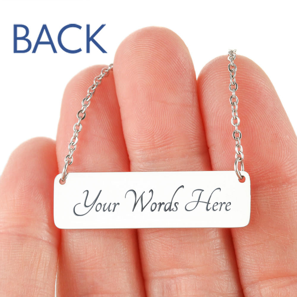 Pride Pronouns Necklace (He | Him)