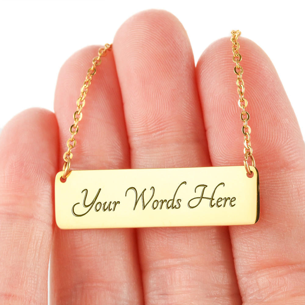 Pride Pronouns Necklace (He | Him)