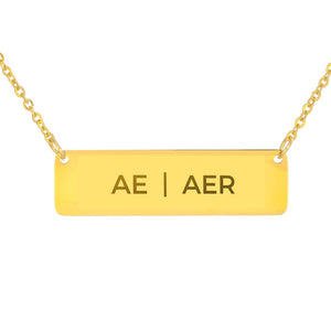 Pride Pronouns Necklace (Ae | Aer)