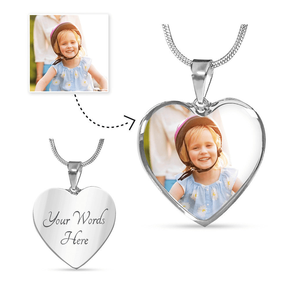 Love Heart Customizable Necklace