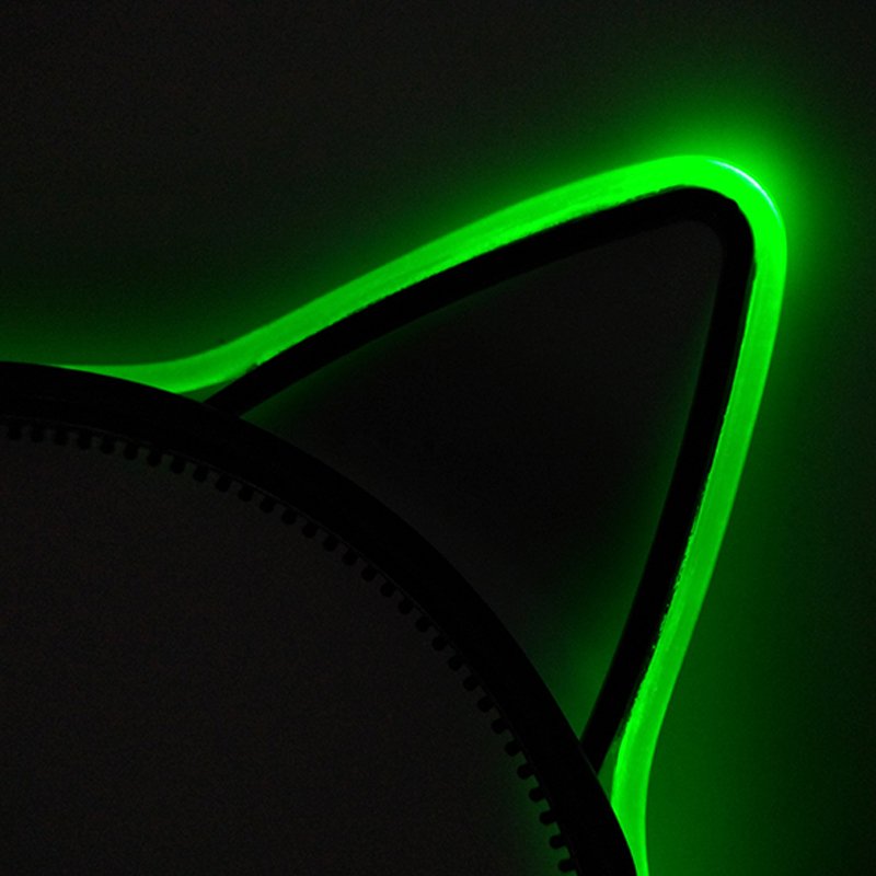 Silhouette Cat Ears LED Headband