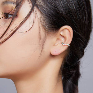 Rainbow Wave Ear Cuffs