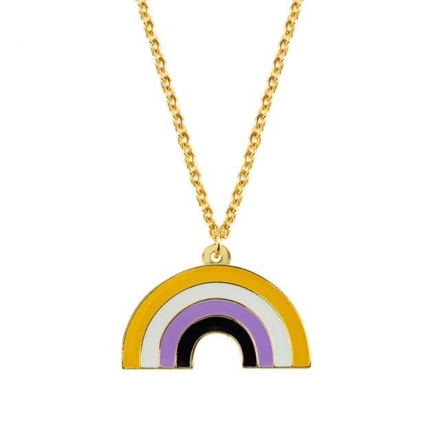 Pride Love Heart Necklace