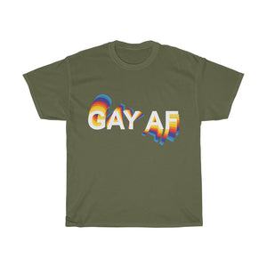 Gay AF Printed Unisex Heavy Cotton Tee