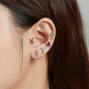 Yummy Summer Fruits Ear Studs