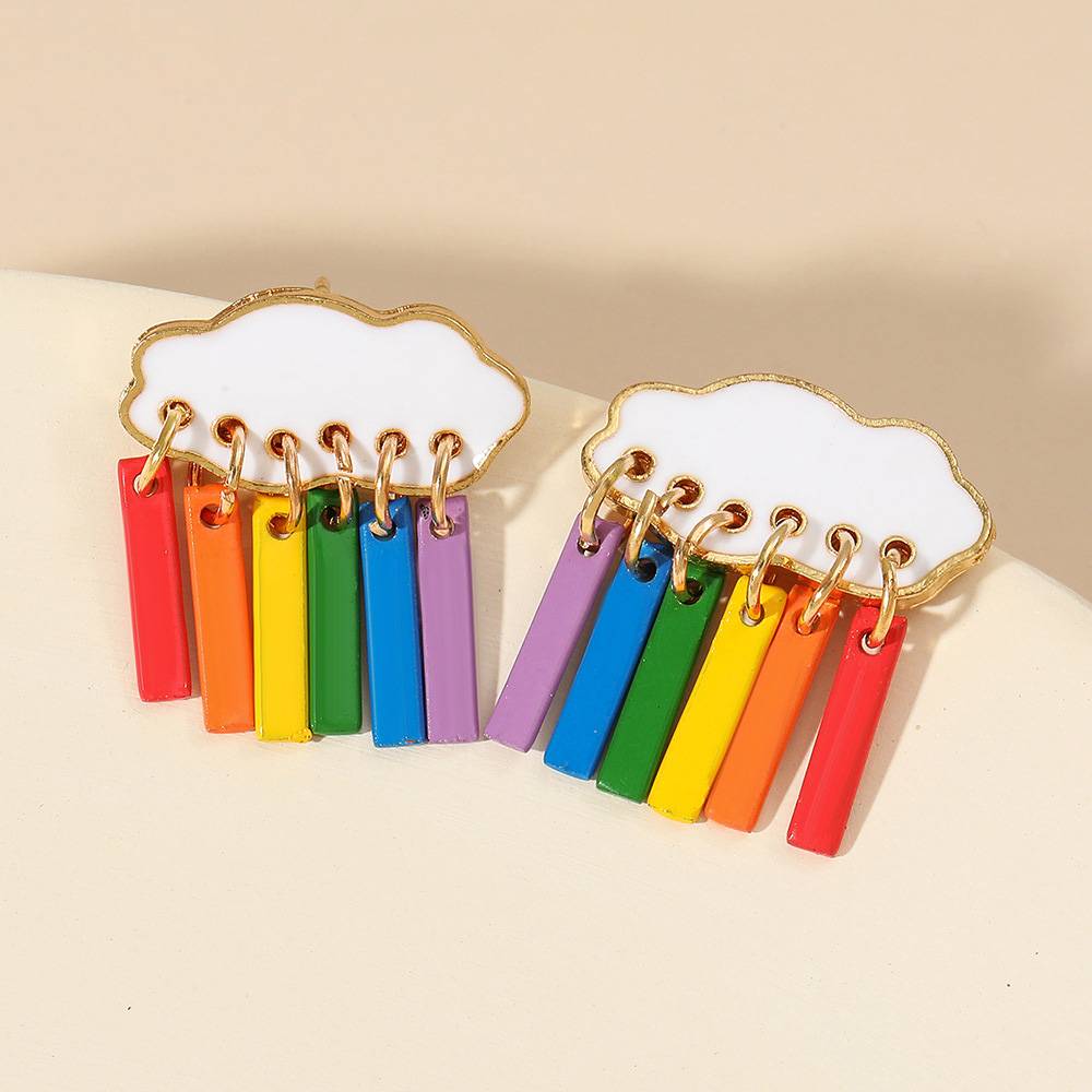 Leaky Pride Cloud Earrings