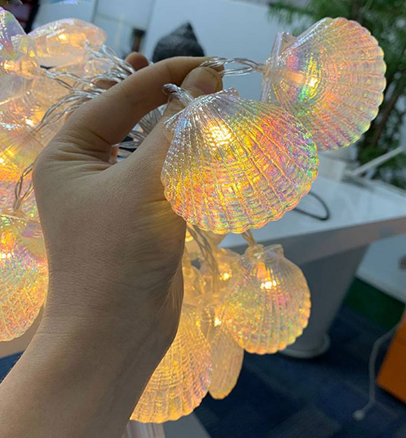 Mermaid Shells String Lights