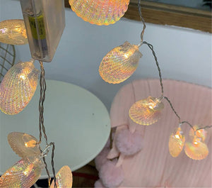 Mermaid Shells String Lights