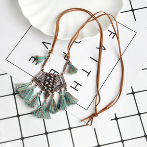 Bohemian Tassels Necklace