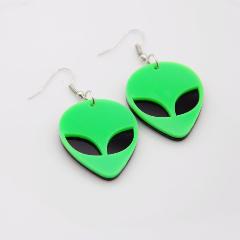 UFO Alien Abduction Earrings