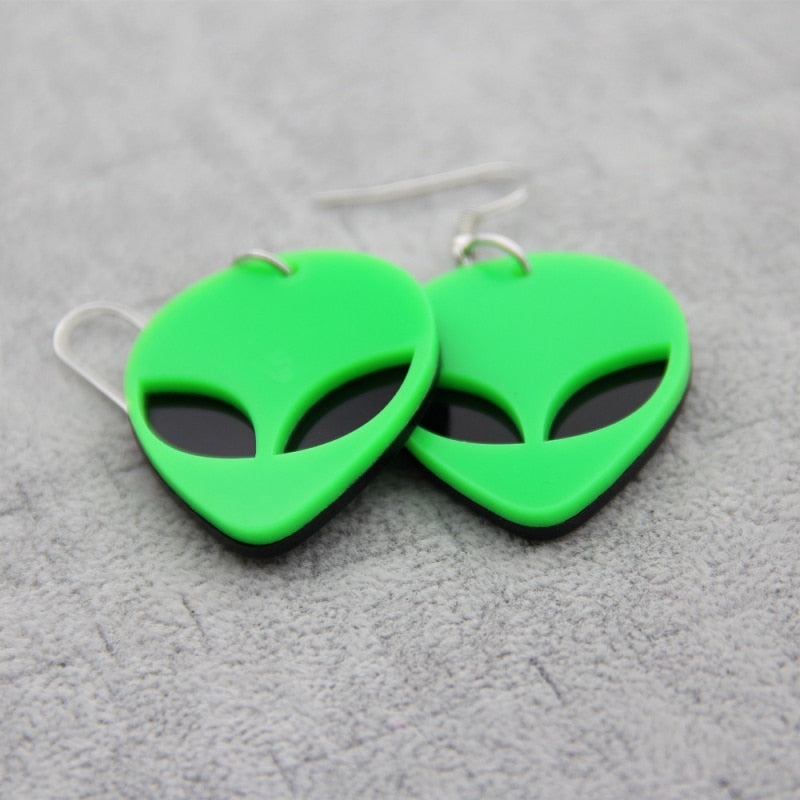 UFO Alien Abduction Earrings